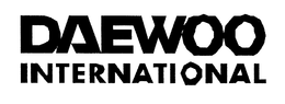 DAEWOO INTERNATIONAL trademark
