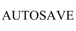 AUTOSAVE trademark