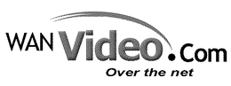 WAN VIDEO. COM OVER THE NET trademark