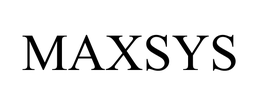 MAXSYS trademark