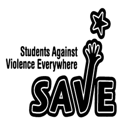 STUDENTS AGAINST VIOLENCE EVERYWHERE SAVE trademark