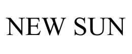 NEW SUN trademark