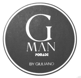 G MAN POMADE BY GIULIANO trademark
