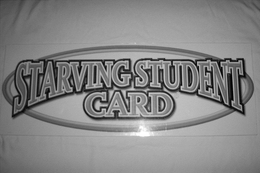 STARVING STUDENT CARD trademark
