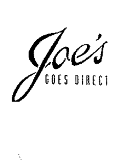 JOE'S GOES DIRECT trademark