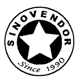 SINOVENDOR SINCE 1990 trademark