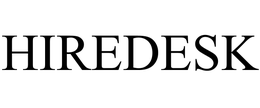 HIREDESK trademark