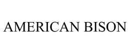 AMERICAN BISON trademark