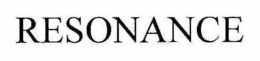 RESONANCE trademark