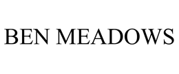 BEN MEADOWS trademark