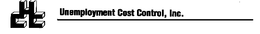 UNEMPLOYMENT COST CONTROL, INC. trademark