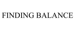 FINDING BALANCE trademark