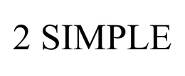 2 SIMPLE trademark