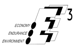 EEE 3 ECONOMY ENDURANCE ENVIRONMENT trademark