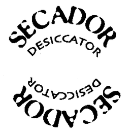 SECADOR DESICCATOR trademark