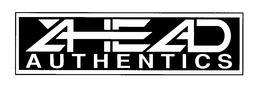 AHEAD AUTHENTICS trademark