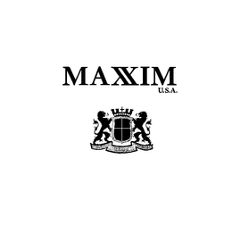 MAXXIM USA trademark