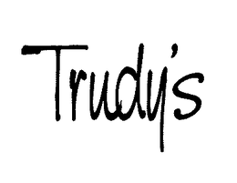 TRUDY'S trademark