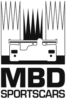MBD SPORTSCARS trademark