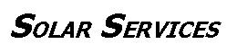 SOLAR SERVICES trademark