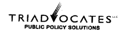 TRIADVOCATES LLC PUBLIC POLICY SOLUTIONS trademark
