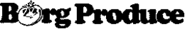 BORG PRODUCE trademark