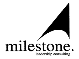 MILESTONE. LEADERSHIP CONSULTING trademark