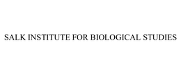 SALK INSTITUTE FOR BIOLOGICAL STUDIES trademark