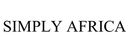 SIMPLY AFRICA trademark