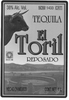 TEQUILA EL TORIL REPOSADO trademark
