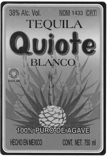 TEQUILA QUIOTE BLANCO trademark