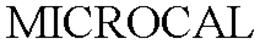 MICROCAL trademark