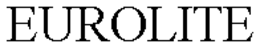 EUROLITE trademark