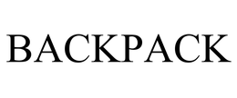 BACKPACK trademark