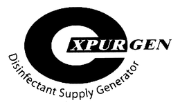 EXPURGEN DISINFECTANT SUPPLY GENERATOR trademark