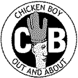 CB CHICKEN BOY OUT AND ABOUT trademark