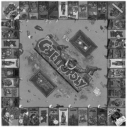 GHETTOPOLY...A STOLEN PROPERTY FENCING GAME trademark