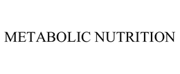 METABOLIC NUTRITION trademark