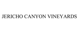 JERICHO CANYON VINEYARDS trademark