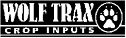 WOLF TRAX CROP INPUTS trademark