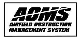 AOMS AIRFIELD OBSTRUCTION MANAGEMENT SYSTEM trademark