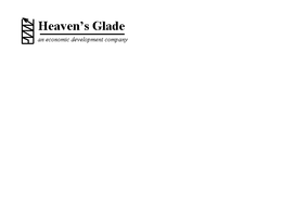 HEAVEN'S GLADE, AN ECONOMIC DEVELOPMENT COMPANY trademark
