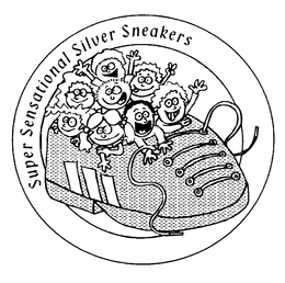 SUPER SENSATIONAL SILVER SNEAKERS trademark