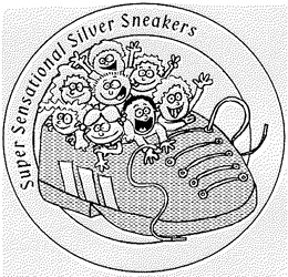 SUPER SENSATIONAL SILVER SNEAKERS trademark
