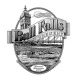 BULL FALLS BREWERY WAUSAU WISCONSIN 2002 trademark