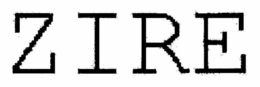ZIRE trademark
