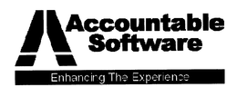 A ACCOUNTABLE SOFTWARE ENHANCING THE EXPERIENCE trademark