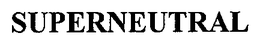 SUPERNEUTRAL trademark