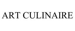 ART CULINAIRE trademark