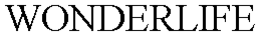 WONDERLIFE trademark